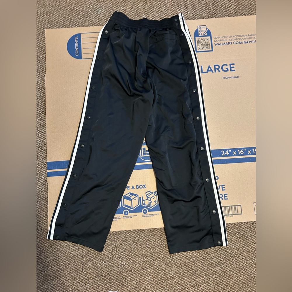 Adidas Black track pants sz M (unisex)